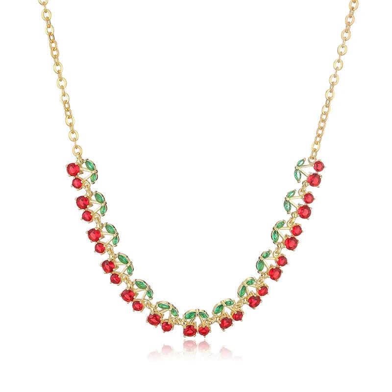 Golden Cherry | Necklace - Suprisma
